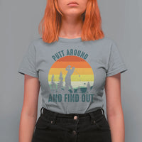 Putt Around And Find Out T Shirt For Women Funny Golf Player Gift - Wonder Print Shop