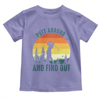 Putt Around And Find Out Toddler T Shirt Funny Golf Player Gift - Wonder Print Shop