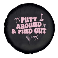 Funny Golf Gift For Women Spare Tire Cover Putt Around And Find Out - Wonder Print Shop