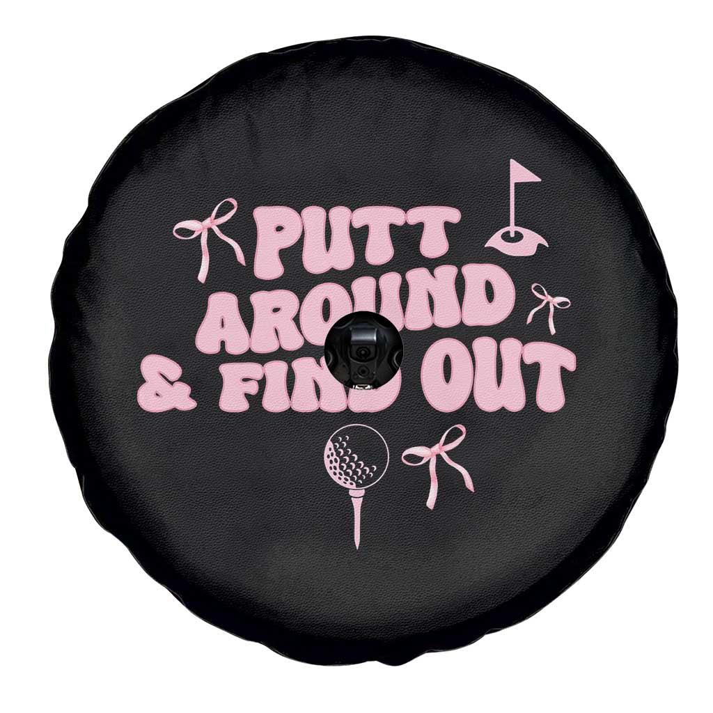 Funny Golf Gift For Women Spare Tire Cover Putt Around And Find Out - Wonder Print Shop