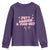 Funny Golf Gift For Women Youth Sweatshirt Putt Around And Find Out - Wonder Print Shop