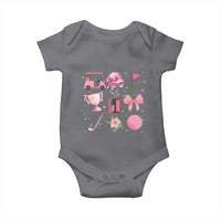 Womens Golf Lover Baby Onesie Cute Pink Bow Golf Sports Gift - Wonder Print Shop