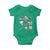 Womens Golf Lover Baby Onesie Cute Pink Bow Golf Sports Gift - Wonder Print Shop