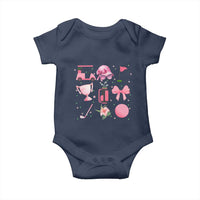 Womens Golf Lover Baby Onesie Cute Pink Bow Golf Sports Gift - Wonder Print Shop