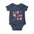 Womens Golf Lover Baby Onesie Cute Pink Bow Golf Sports Gift - Wonder Print Shop