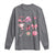 Womens Golf Lover Long Sleeve Shirt Cute Pink Bow Golf Sports Gift - Wonder Print Shop