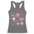Womens Golf Lover Racerback Tank Top Cute Pink Bow Golf Sports Gift - Wonder Print Shop