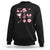 Womens Golf Lover Sweatshirt Cute Pink Bow Golf Sports Gift - Wonder Print Shop