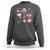 Womens Golf Lover Sweatshirt Cute Pink Bow Golf Sports Gift - Wonder Print Shop