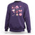 Womens Golf Lover Sweatshirt Cute Pink Bow Golf Sports Gift - Wonder Print Shop