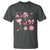 Womens Golf Lover T Shirt Cute Pink Bow Golf Sports Gift - Wonder Print Shop