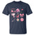 Womens Golf Lover T Shirt Cute Pink Bow Golf Sports Gift - Wonder Print Shop