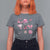 Womens Golf Lover T Shirt For Women Cute Pink Bow Golf Sports Gift - Wonder Print Shop