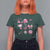 Womens Golf Lover T Shirt For Women Cute Pink Bow Golf Sports Gift - Wonder Print Shop