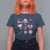 Womens Golf Lover T Shirt For Women Cute Pink Bow Golf Sports Gift - Wonder Print Shop