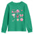 Womens Golf Lover Youth Sweatshirt Cute Pink Bow Golf Sports Gift - Wonder Print Shop