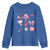 Womens Golf Lover Youth Sweatshirt Cute Pink Bow Golf Sports Gift - Wonder Print Shop