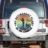 My Retirement Plan Is On Course Spare Tire Cover Retired Golfer Gift - Wonder Print Shop