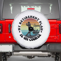 My Retirement Plan Is On Course Spare Tire Cover Retired Golfer Gift - Wonder Print Shop