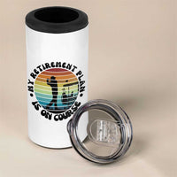 My Retirement Plan Is On Course 4 in 1 Can Cooler Tumbler Retired Golfer Gift - Wonder Print Shop