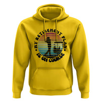 My Retirement Plan Is On Course Hoodie Retired Golfer Gift - Wonder Print Shop
