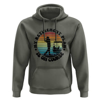 My Retirement Plan Is On Course Hoodie Retired Golfer Gift - Wonder Print Shop