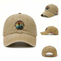 My Retirement Plan Is On Course Washed Cotton Baseball Cap Retired Golfer Gift