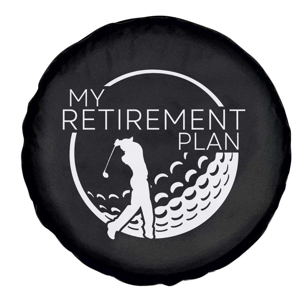 Funny Retirement Golf Spare Tire Cover Saying Golfing Gift - Wonder Print Shop