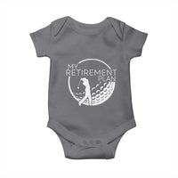 Funny Retirement Golf Baby Onesie Saying Golfing Gift - Wonder Print Shop