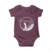 Funny Retirement Golf Baby Onesie Saying Golfing Gift - Wonder Print Shop