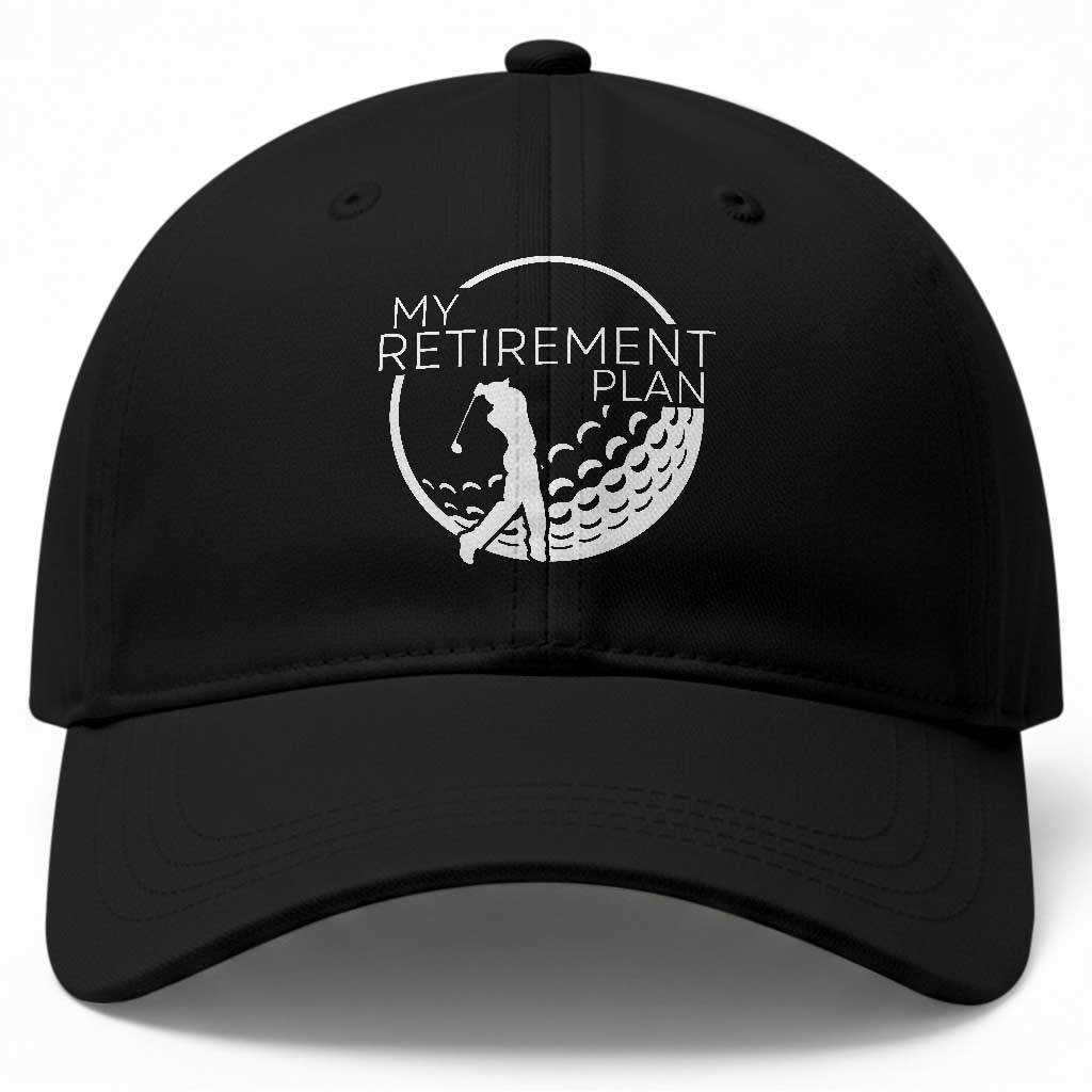 Funny Retirement Golf Baseball Cap Saying Golfing Gift