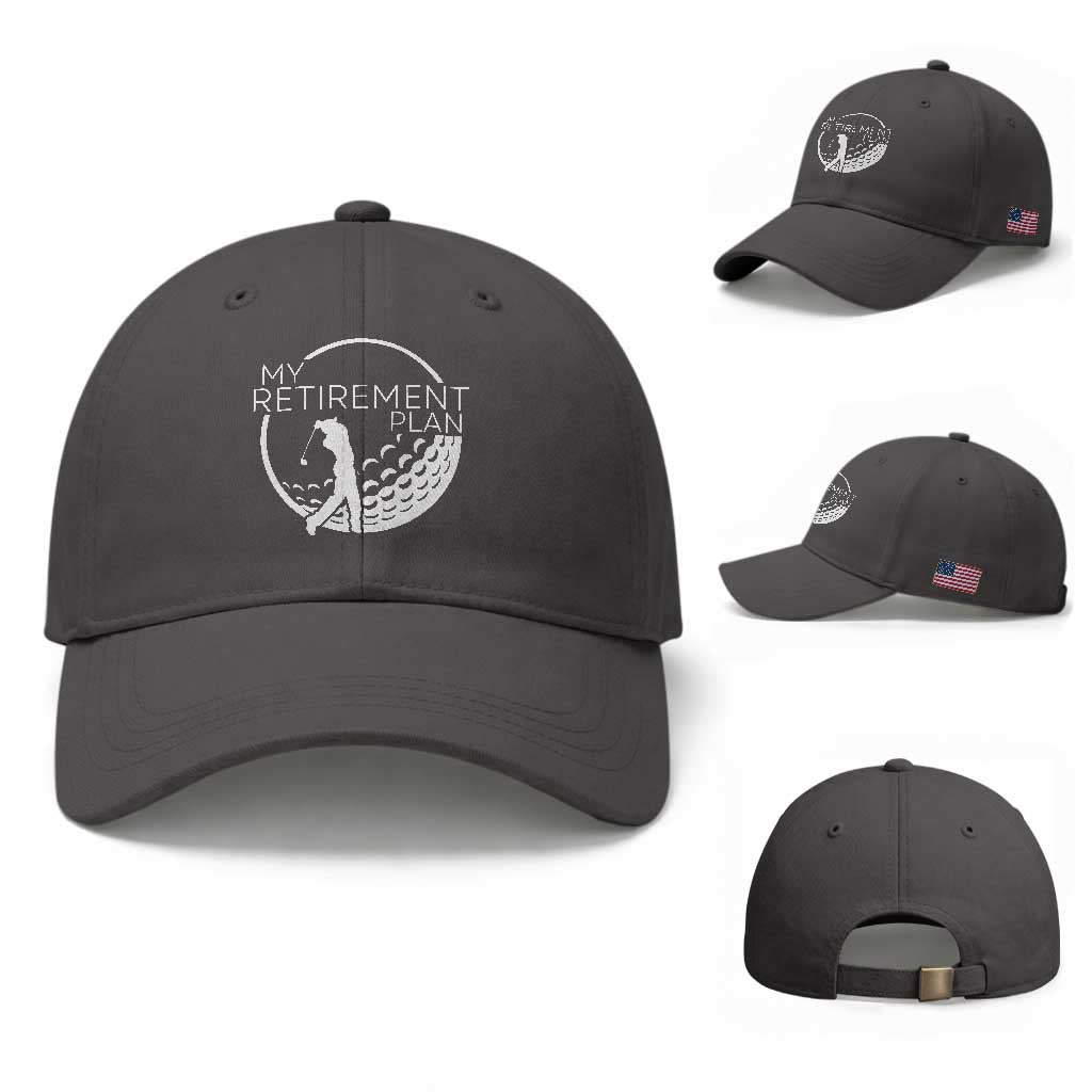 Funny Retirement Golf Baseball Cap Saying Golfing Gift
