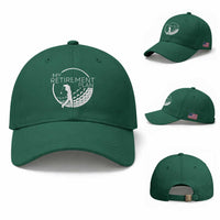 Funny Retirement Golf Baseball Cap Saying Golfing Gift