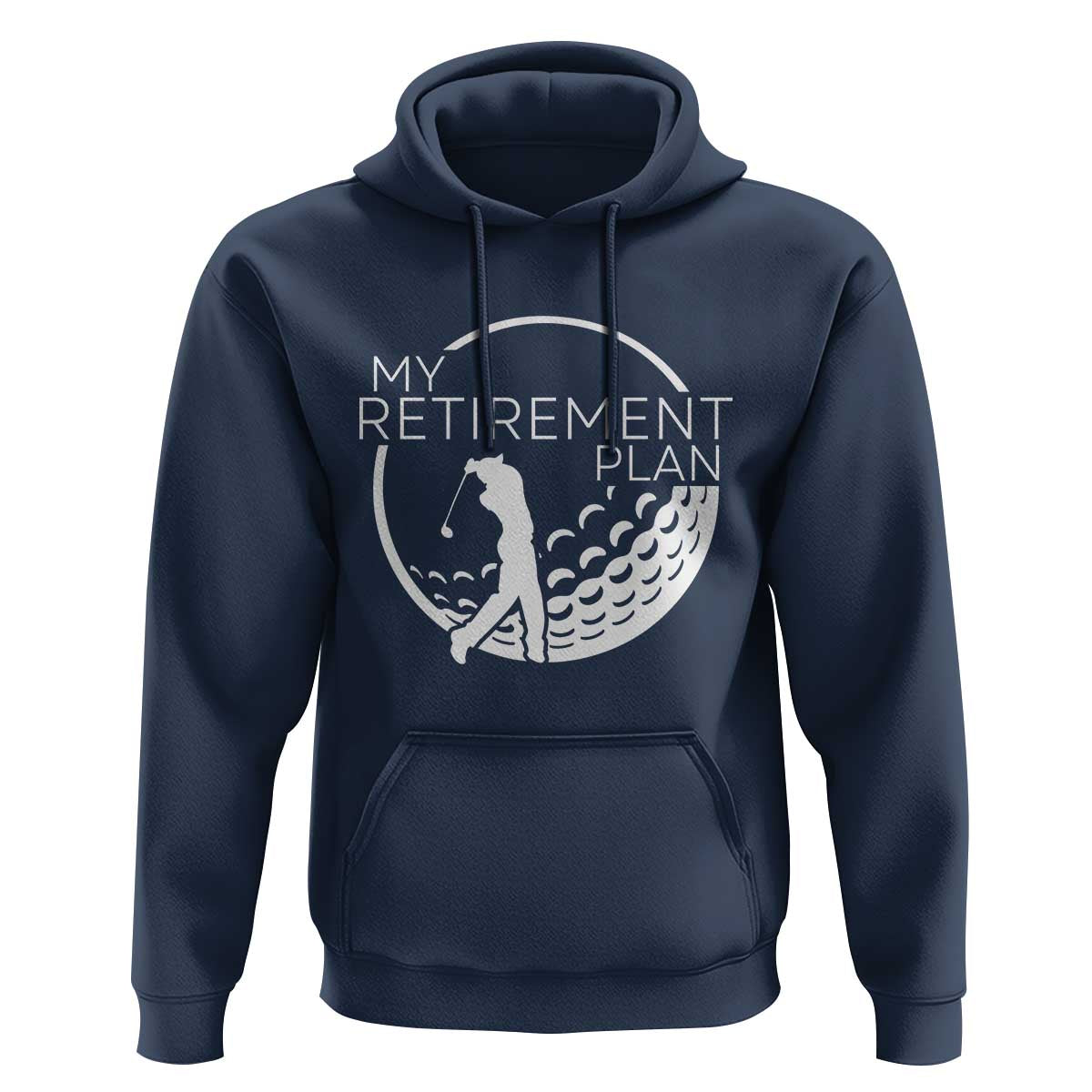 Funny Retirement Golf Hoodie Saying Golfing Gift - Wonder Print Shop