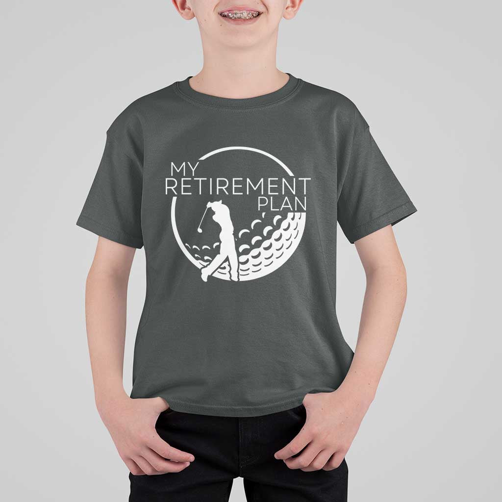 Funny Retirement Golf T Shirt For Kid Saying Golfing Gift - Wonder Print Shop