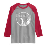 Funny Retirement Golf Raglan Shirt Saying Golfing Gift - Wonder Print Shop