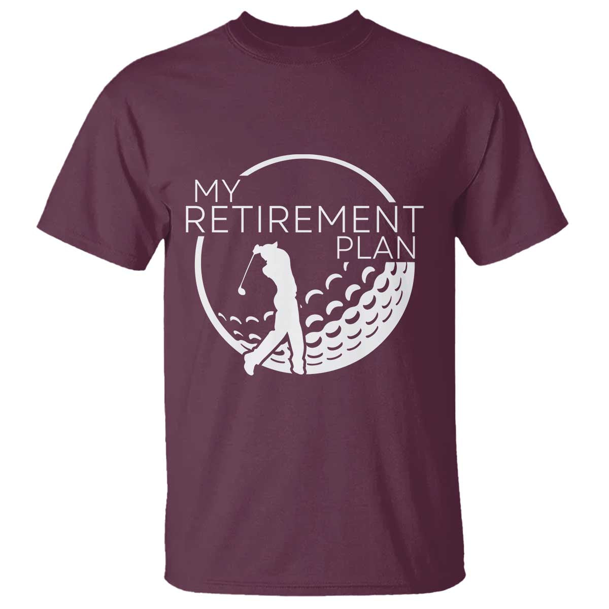 Funny Retirement Golf T Shirt Saying Golfing Gift - Wonder Print Shop