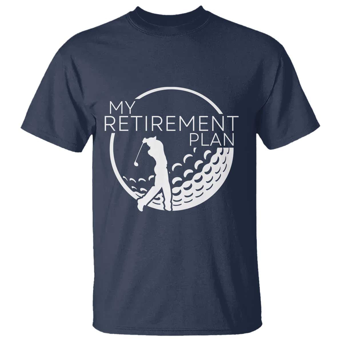 Funny Retirement Golf T Shirt Saying Golfing Gift - Wonder Print Shop