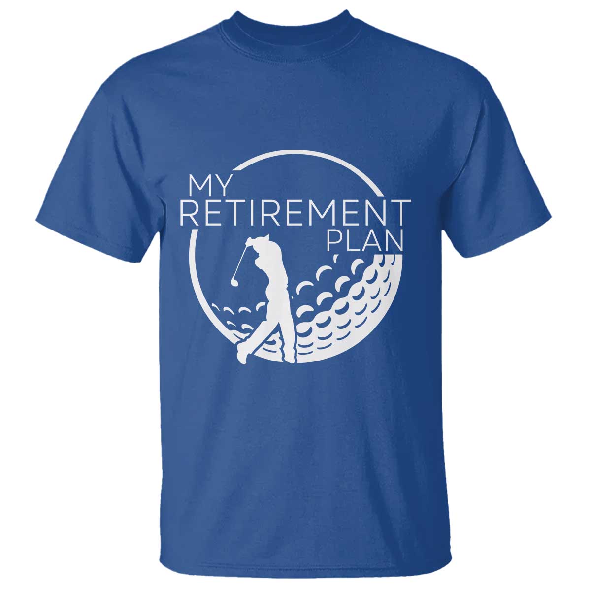 Funny Retirement Golf T Shirt Saying Golfing Gift - Wonder Print Shop
