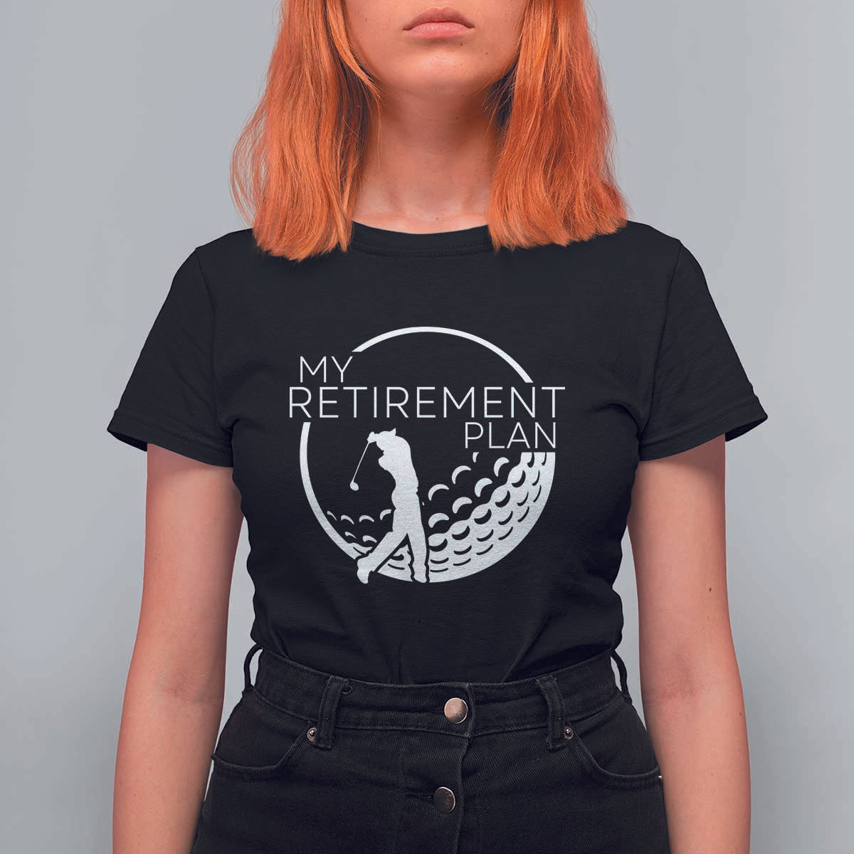 Funny Retirement Golf T Shirt For Women Saying Golfing Gift - Wonder Print Shop
