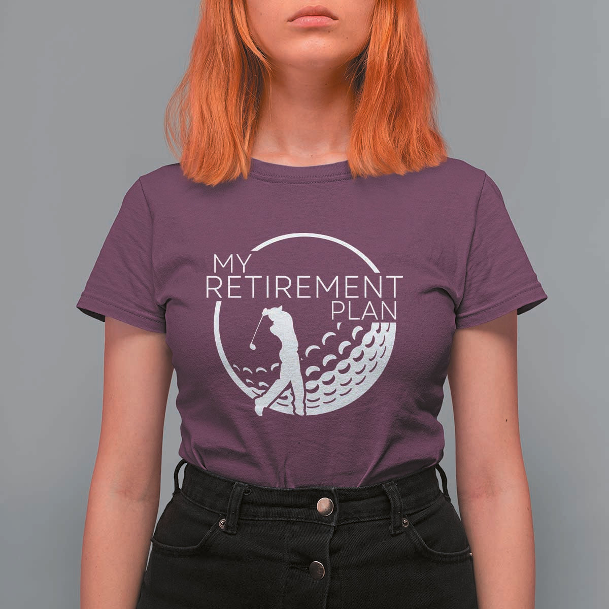 Funny Retirement Golf T Shirt For Women Saying Golfing Gift - Wonder Print Shop