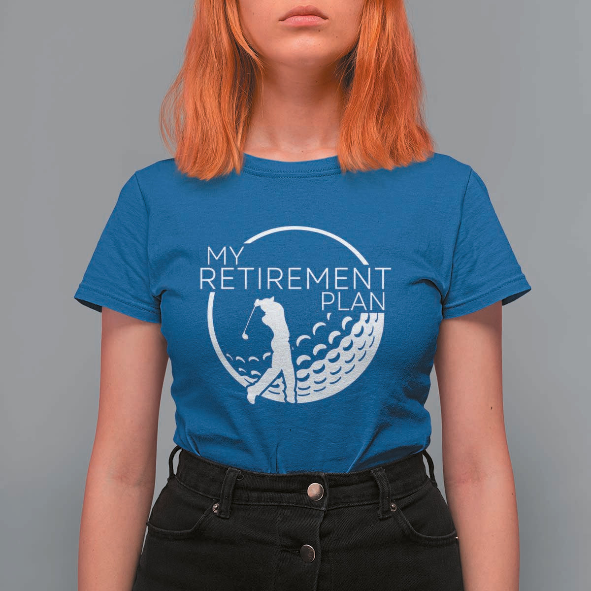 Funny Retirement Golf T Shirt For Women Saying Golfing Gift - Wonder Print Shop