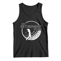 Funny Retirement Golf Tank Top Saying Golfing Gift - Wonder Print Shop