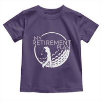Funny Retirement Golf Toddler T Shirt Saying Golfing Gift - Wonder Print Shop
