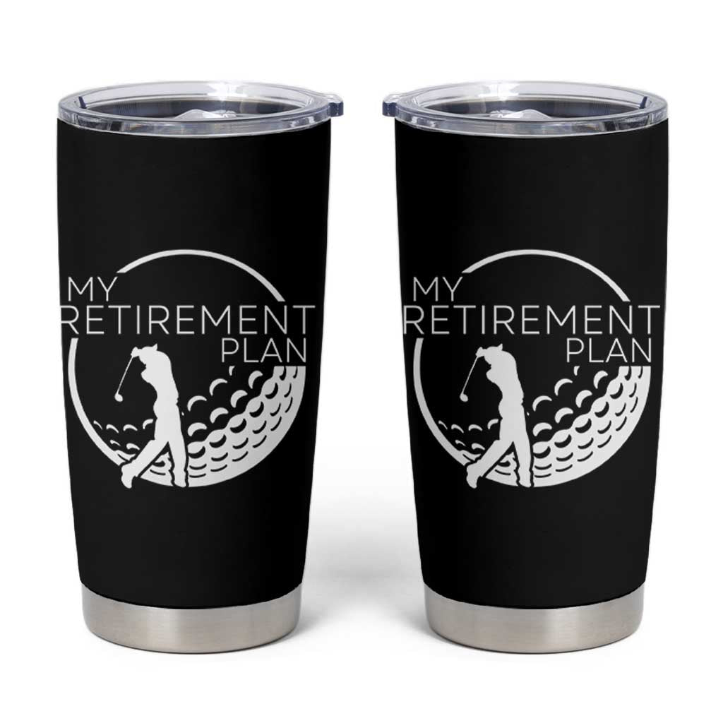 Funny Retirement Golf Tumbler Cup Saying Golfing Gift - Wonder Print Shop