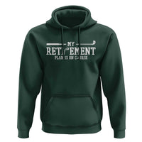 My Retirement Plan Is On Course Hoodie Funny Golf Lover Gift - Wonder Print Shop