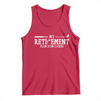 My Retirement Plan Is On Course Tank Top Funny Golf Lover Gift - Wonder Print Shop