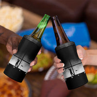 Gift For Sports Lover 4 in 1 Can Cooler Tumbler Retro Golf Silhouette Art - Wonder Print Shop