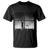 Gift For Sports Lover T Shirt Retro Golf Silhouette Art - Wonder Print Shop