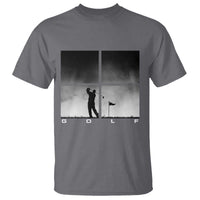 Gift For Sports Lover T Shirt Retro Golf Silhouette Art - Wonder Print Shop